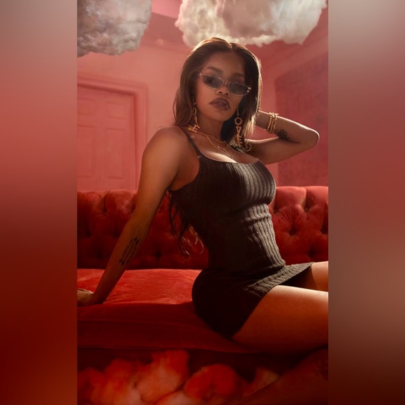 PrettyLittleThing Dresses & Skirts - NWT - PrettyLittleThing - Chocolate Brown Knitted Bodycon Dress - US 6 | UK 10